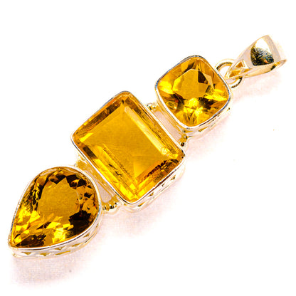 Citrine Pendants handcrafted by Ana Silver Co - PD34833 - Photo 2
