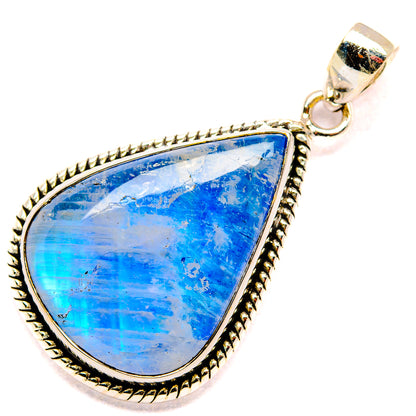 Rainbow Moonstone Pendants handcrafted by Ana Silver Co - PD34834 - Photo 2