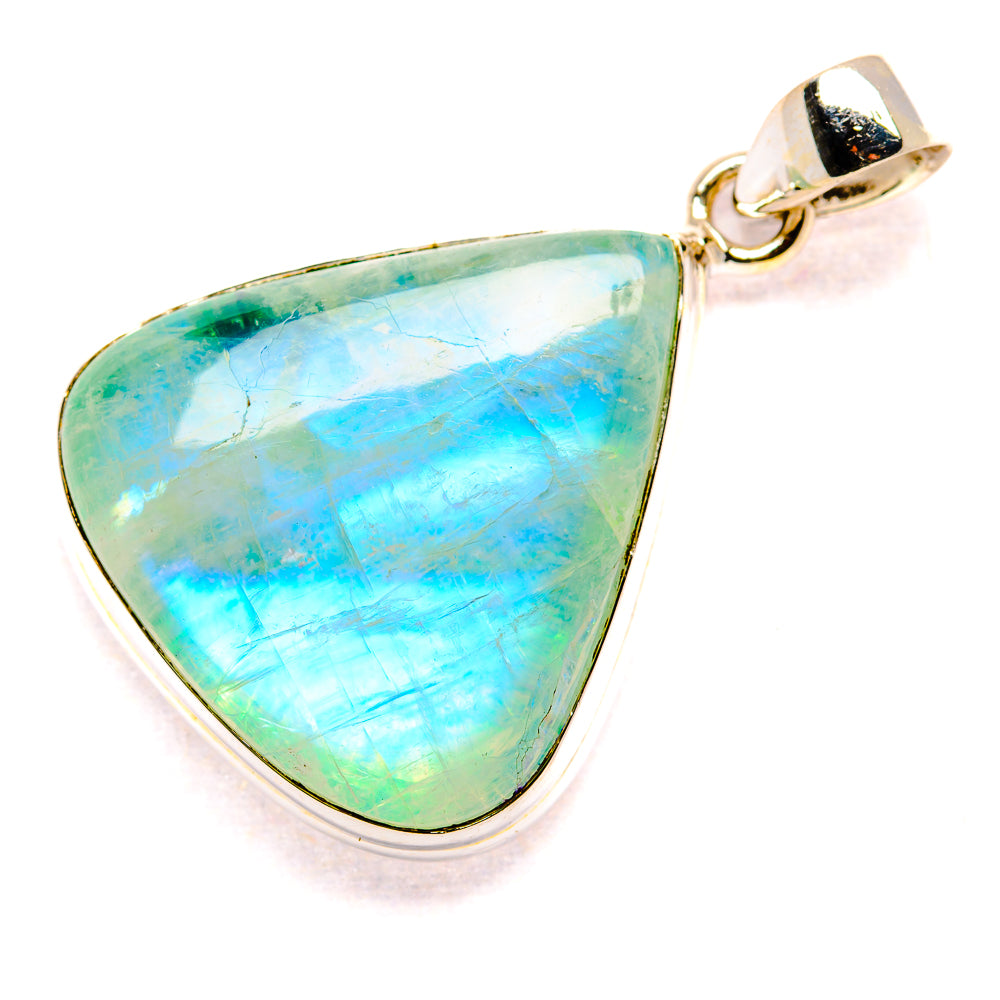 Green Moonstone Pendants handcrafted by Ana Silver Co - PD34841 - Photo 2