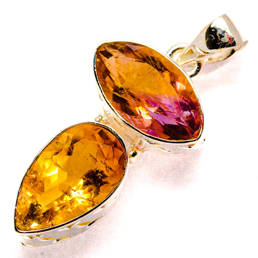 Ametrine Pendants handcrafted by Ana Silver Co - PD34847 - Photo 2