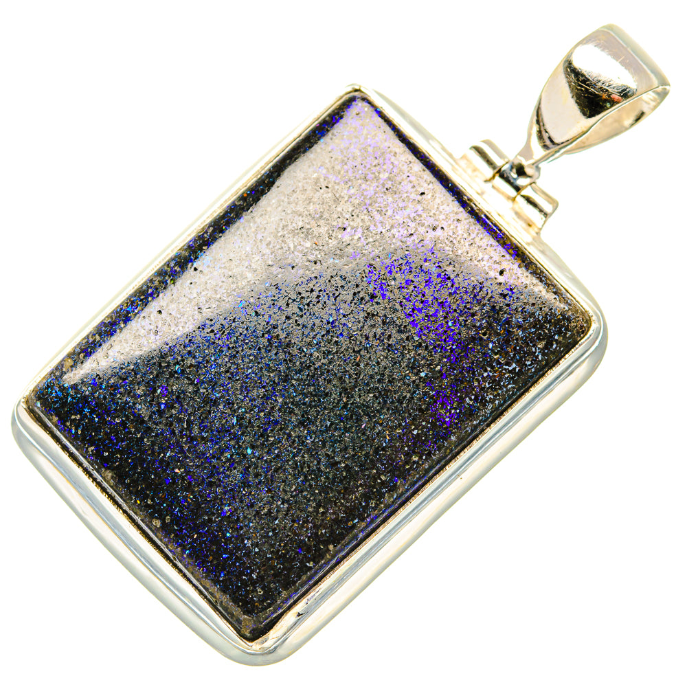 Andamooka Opal Pendants handcrafted by Ana Silver Co - PD34863 - Photo 2