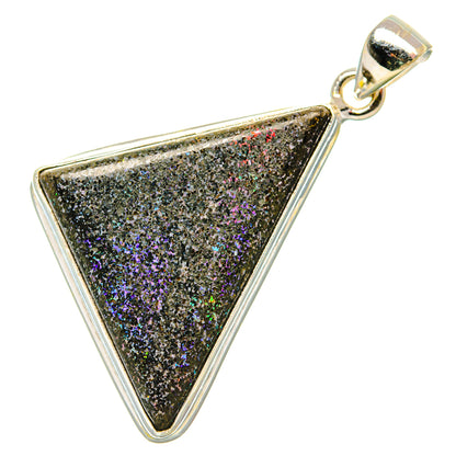 Andamooka Opal Pendants handcrafted by Ana Silver Co - PD34869 - Photo 2