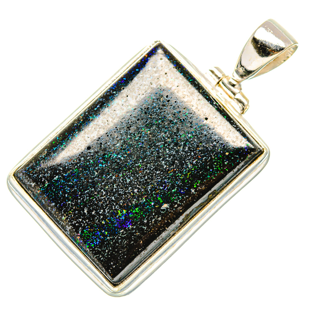 Andamooka Opal Pendants handcrafted by Ana Silver Co - PD34875 - Photo 2