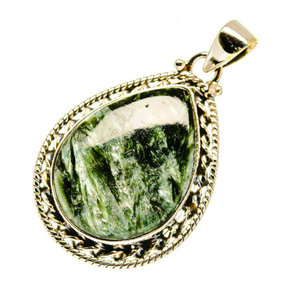 Seraphinite Pendants handcrafted by Ana Silver Co - PD3488