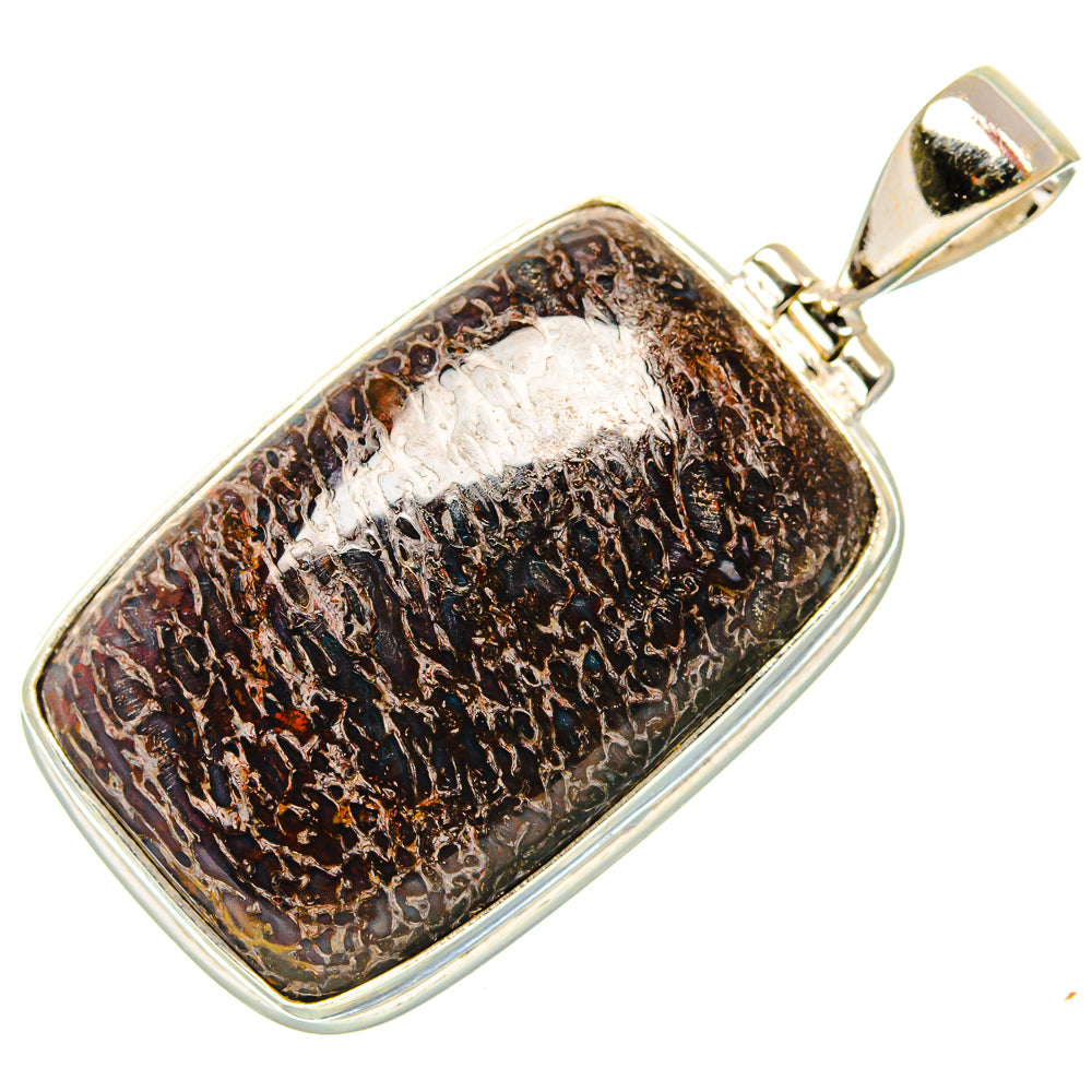 Dinosaur Bone Pendants handcrafted by Ana Silver Co - PD34896 - Photo 2