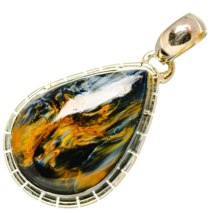 Pietersite Pendants handcrafted by Ana Silver Co - PD34904 - Photo 2