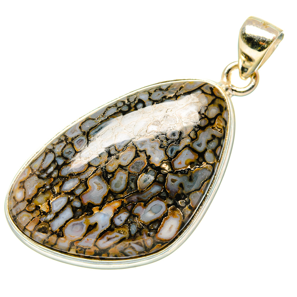 Dinosaur Bone Pendants handcrafted by Ana Silver Co - PD34908 - Photo 2