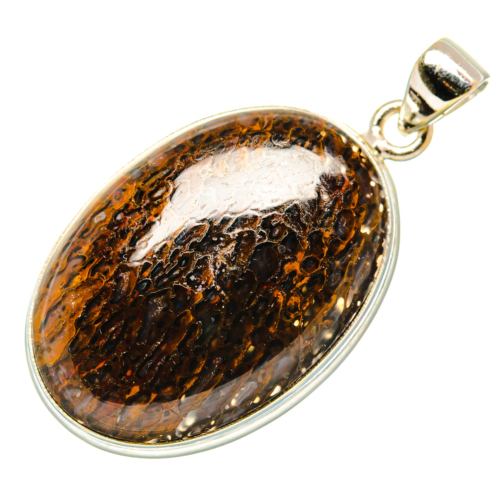 Dinosaur Bone Pendants handcrafted by Ana Silver Co - PD34911 - Photo 2