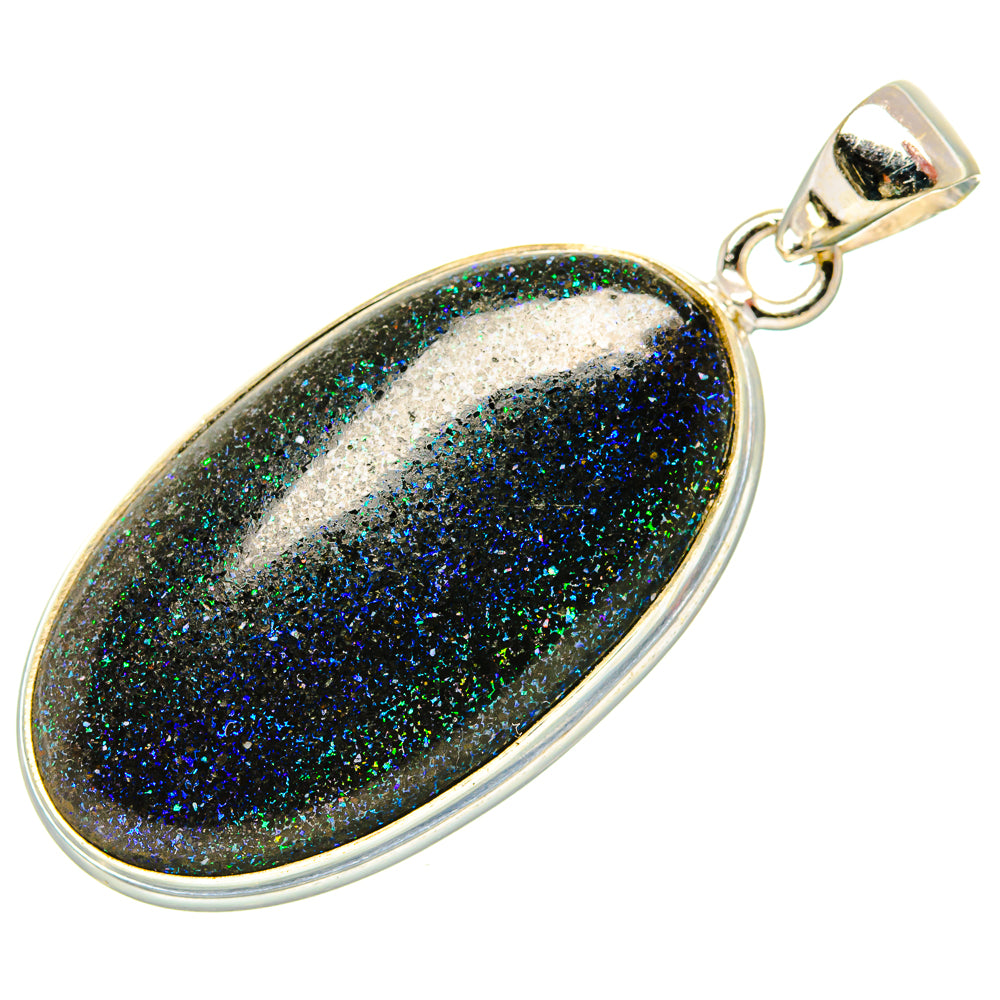 Andamooka Opal Pendants handcrafted by Ana Silver Co - PD34917 - Photo 2