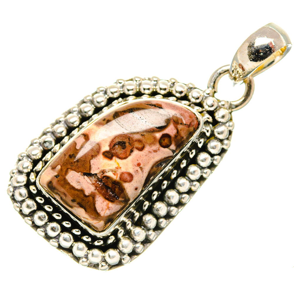 Ocean Jasper Pendants handcrafted by Ana Silver Co - PD34920 - Photo 2