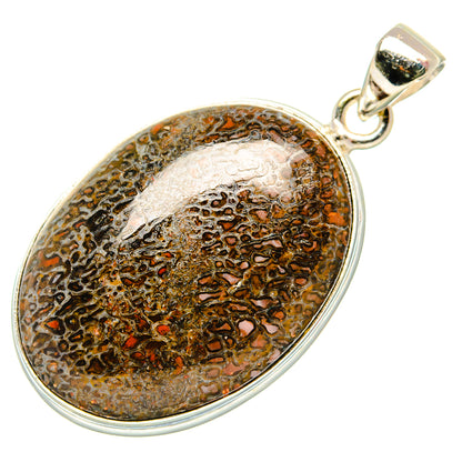 Dinosaur Bone Pendants handcrafted by Ana Silver Co - PD34924 - Photo 2