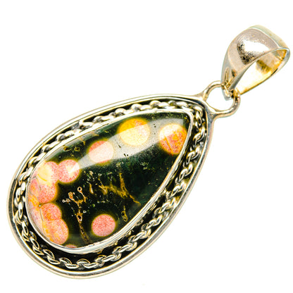Ocean Jasper Pendants handcrafted by Ana Silver Co - PD34934 - Photo 2