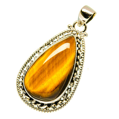 Tiger Eye Pendants handcrafted by Ana Silver Co - PD3494