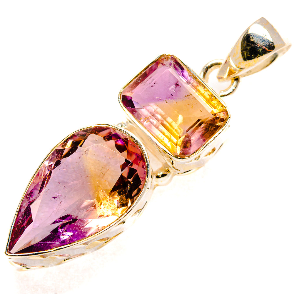 Ametrine Pendants handcrafted by Ana Silver Co - PD34945 - Photo 2