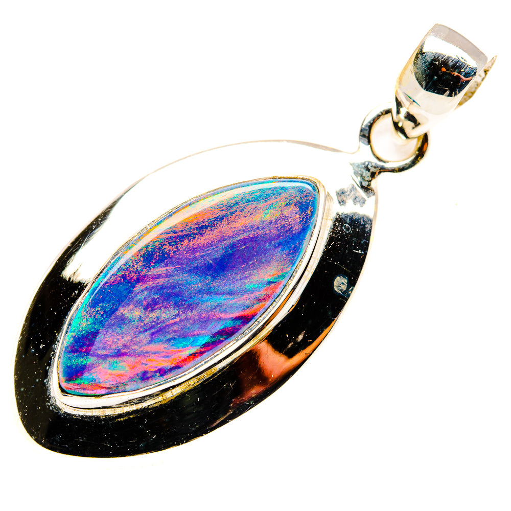 Aura Opal Pendants handcrafted by Ana Silver Co - PD34946 - Photo 2