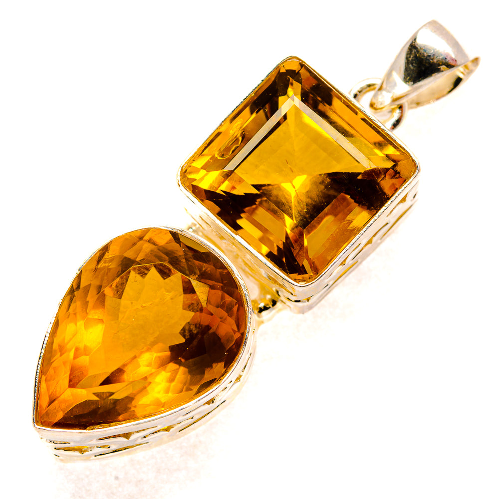 Citrine Pendants handcrafted by Ana Silver Co - PD34949 - Photo 2