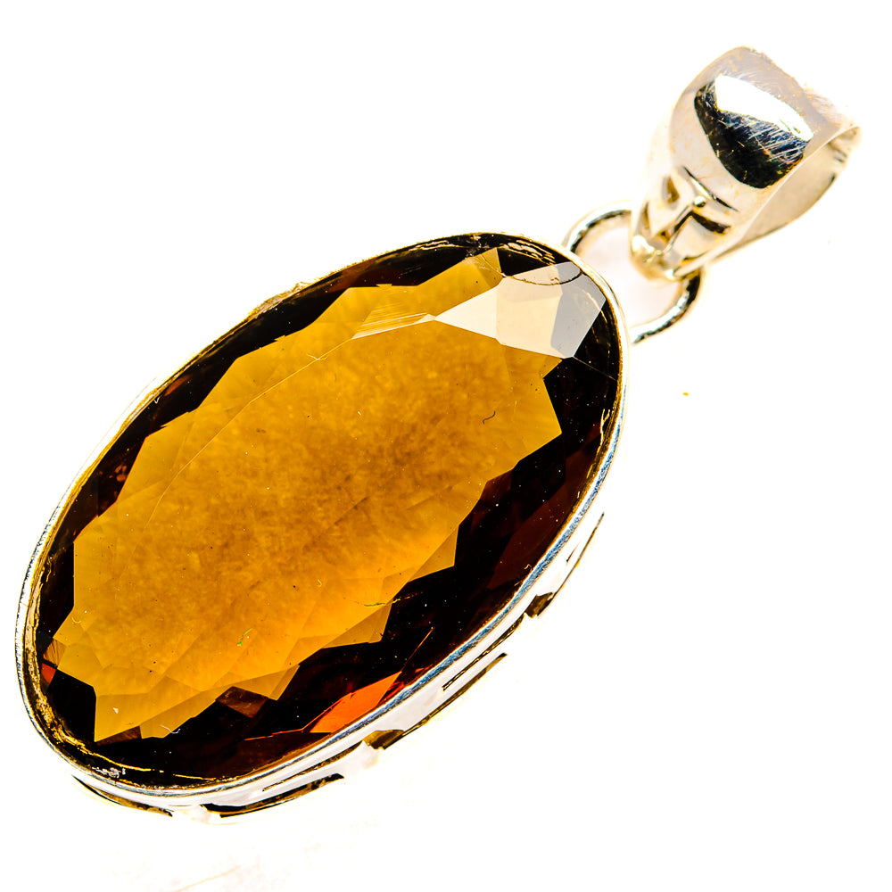 Smoky Quartz Pendants handcrafted by Ana Silver Co - PD34960 - Photo 2