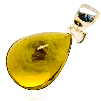 Green Tourmaline Pendants handcrafted by Ana Silver Co - PD34962 - Photo 2