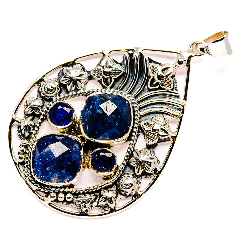 Sapphire Pendants handcrafted by Ana Silver Co - PD34973 - Photo 2