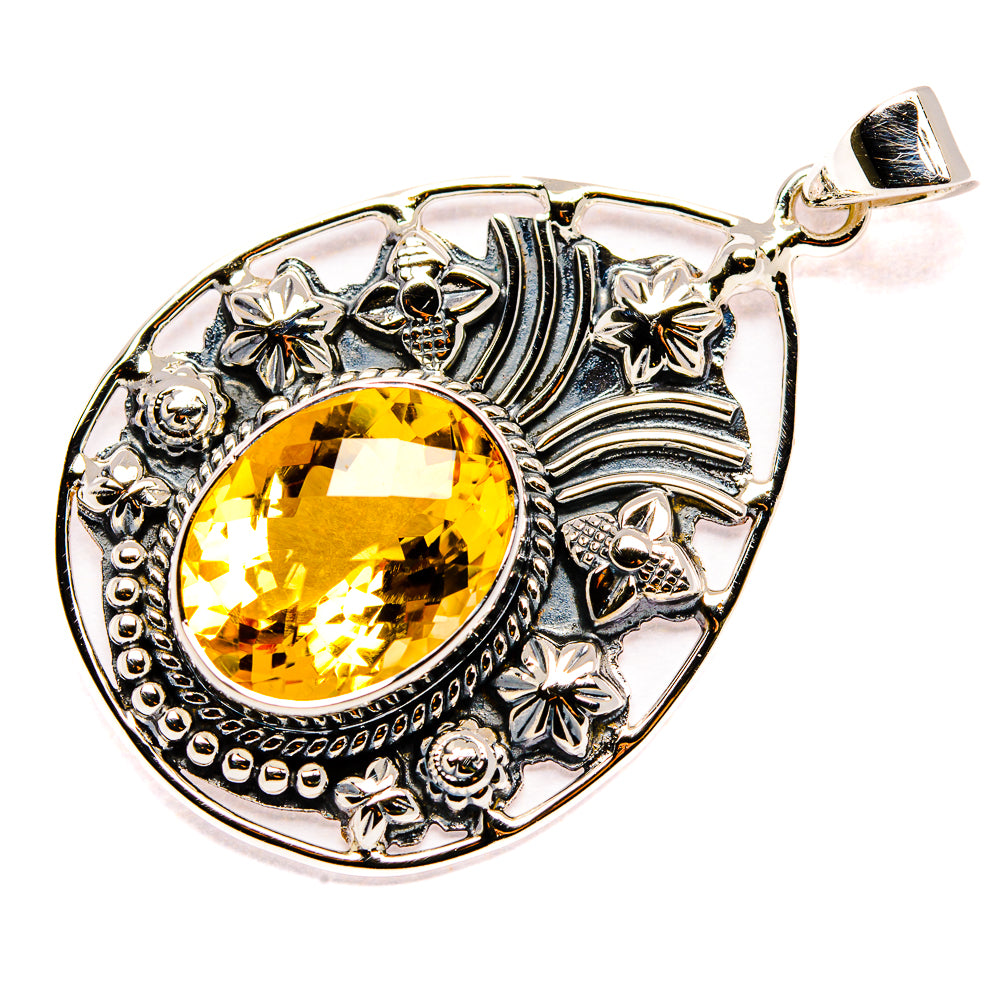 Citrine Pendants handcrafted by Ana Silver Co - PD34974 - Photo 2