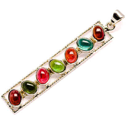 Tourmaline Pendants handcrafted by Ana Silver Co - PD34977 - Photo 2