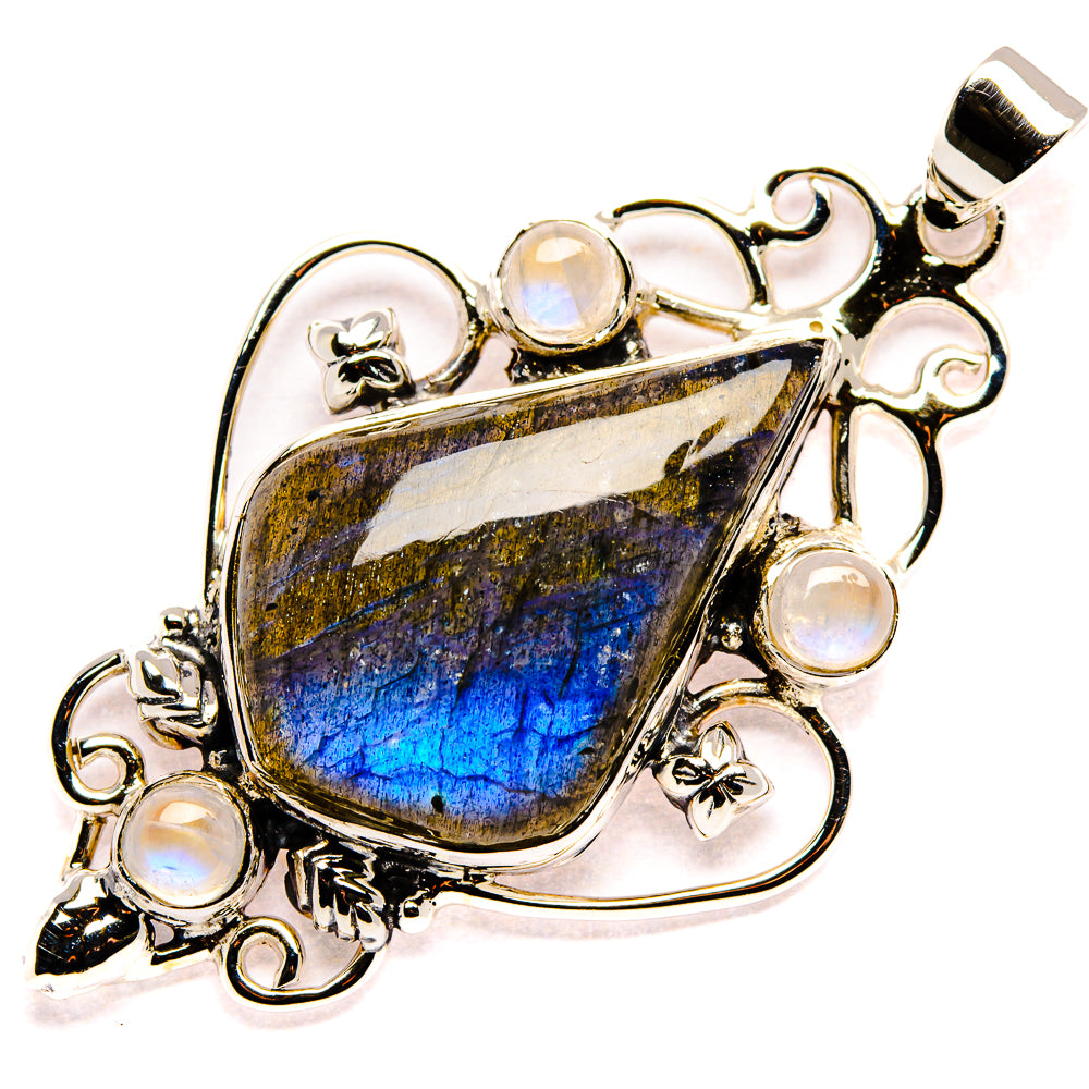 Labradorite Pendants handcrafted by Ana Silver Co - PD34989 - Photo 2
