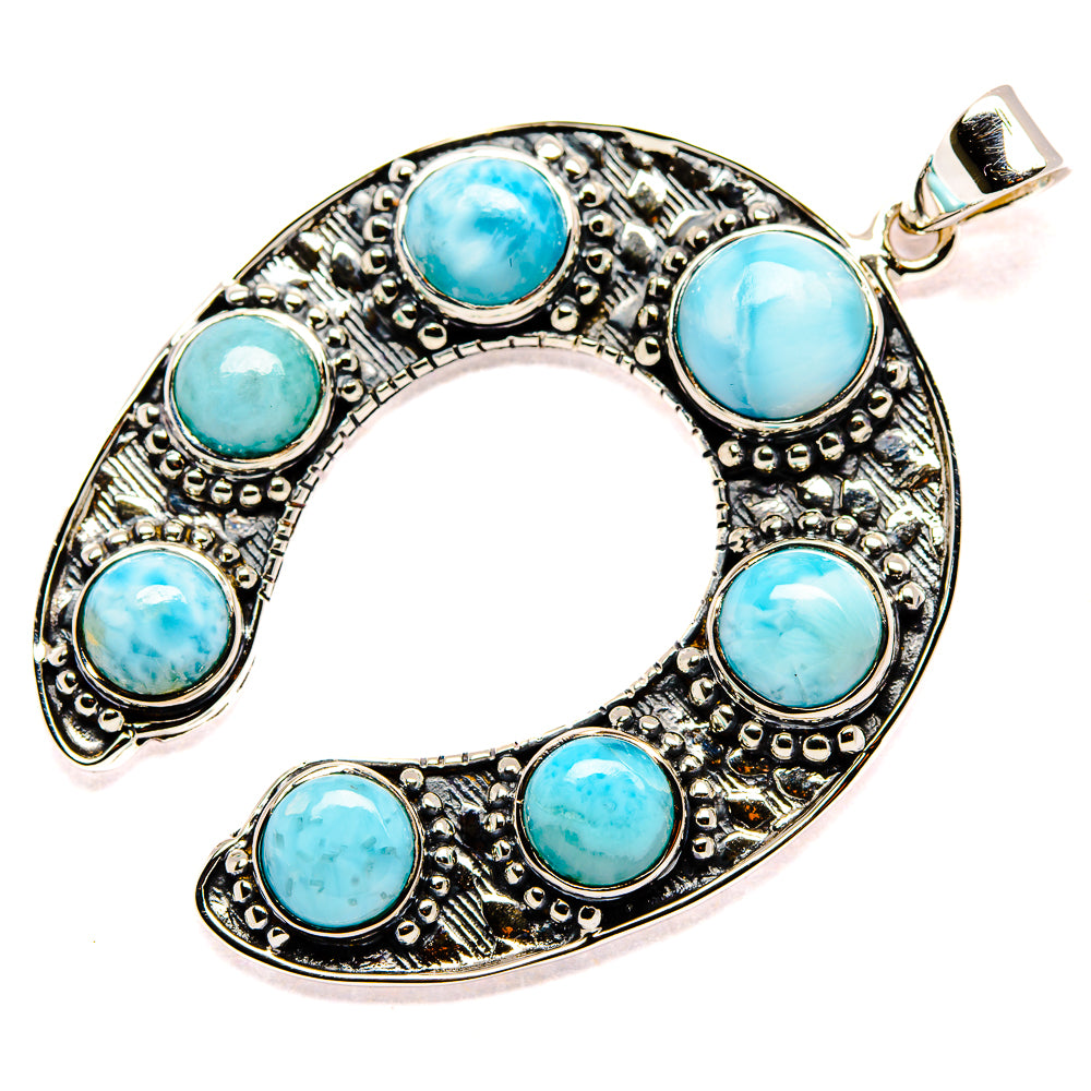Larimar Pendants handcrafted by Ana Silver Co - PD34999 - Photo 2