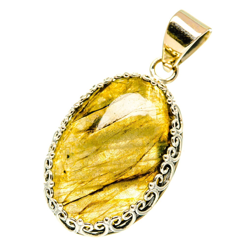 Labradorite Pendants handcrafted by Ana Silver Co - PD3500