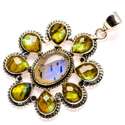Labradorite Pendants handcrafted by Ana Silver Co - PD35000 - Photo 2