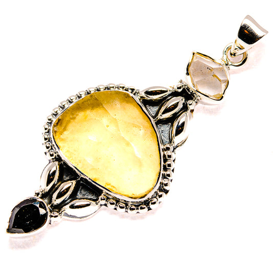Citrine Pendants handcrafted by Ana Silver Co - PD35001 - Photo 2