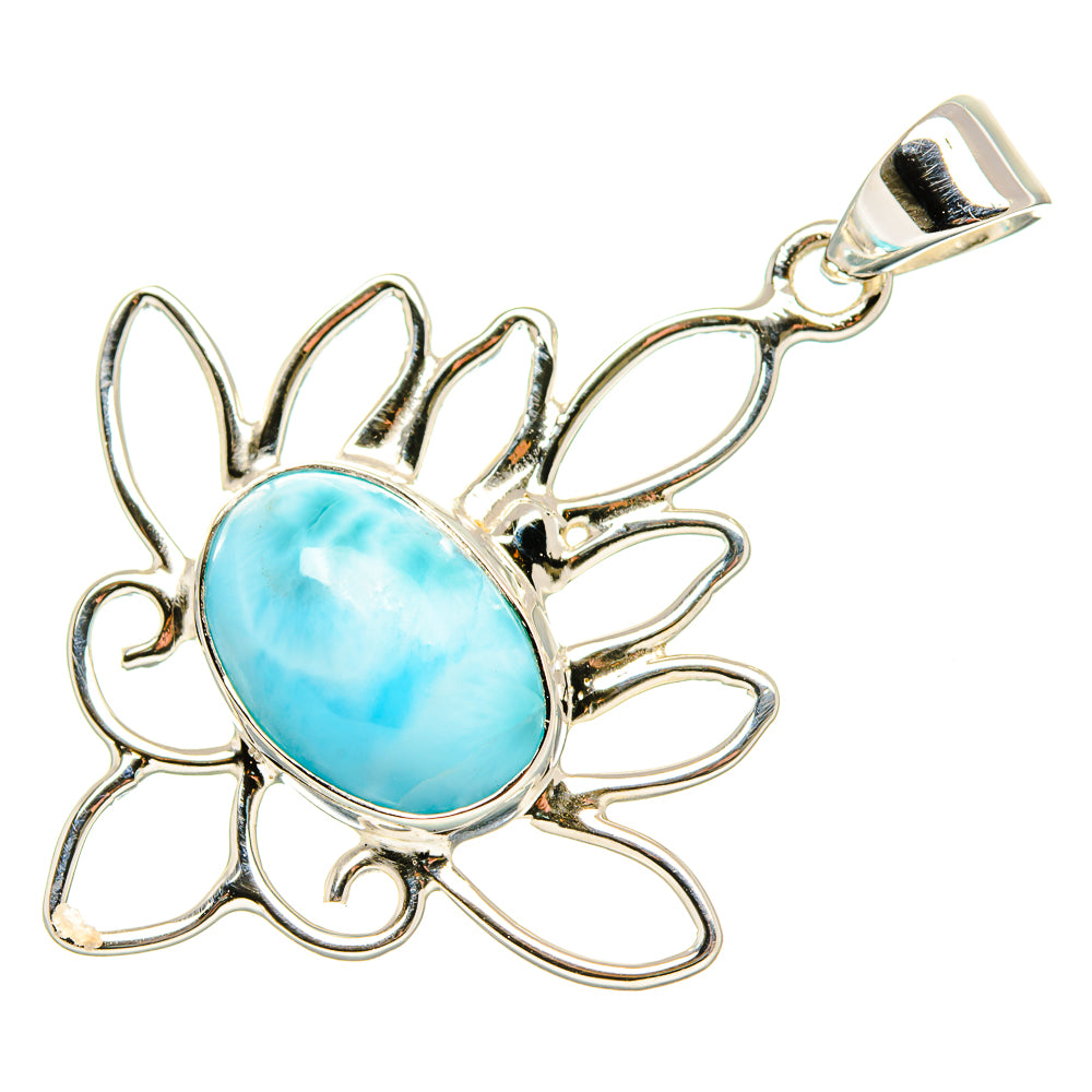 Larimar Pendants handcrafted by Ana Silver Co - PD35010 - Photo 2