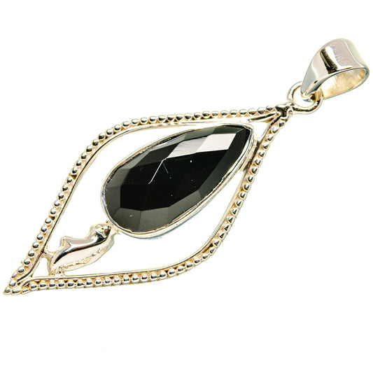 Black Onyx Pendants handcrafted by Ana Silver Co - PD35013 - Photo 2