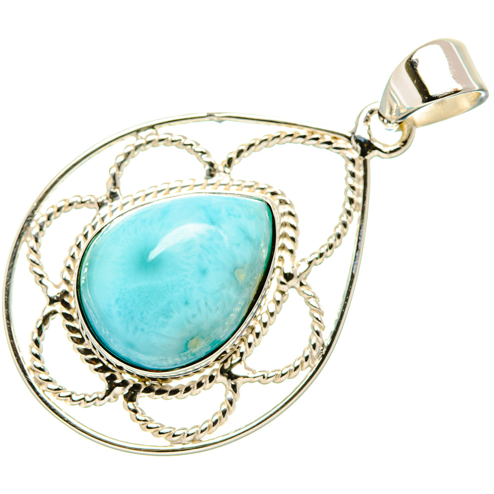 Larimar Pendants handcrafted by Ana Silver Co - PD35038 - Photo 2