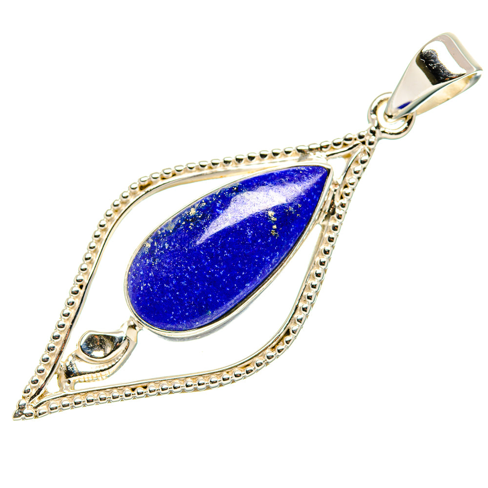 Lapis Lazuli Pendants handcrafted by Ana Silver Co - PD35043 - Photo 2