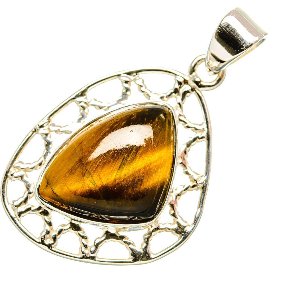 Tiger Eye Pendants handcrafted by Ana Silver Co - PD35044 - Photo 2
