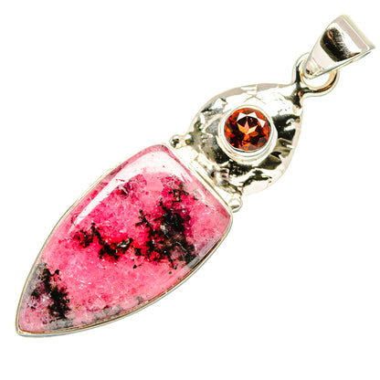 Rhodonite Pendants handcrafted by Ana Silver Co - PD35048 - Photo 2