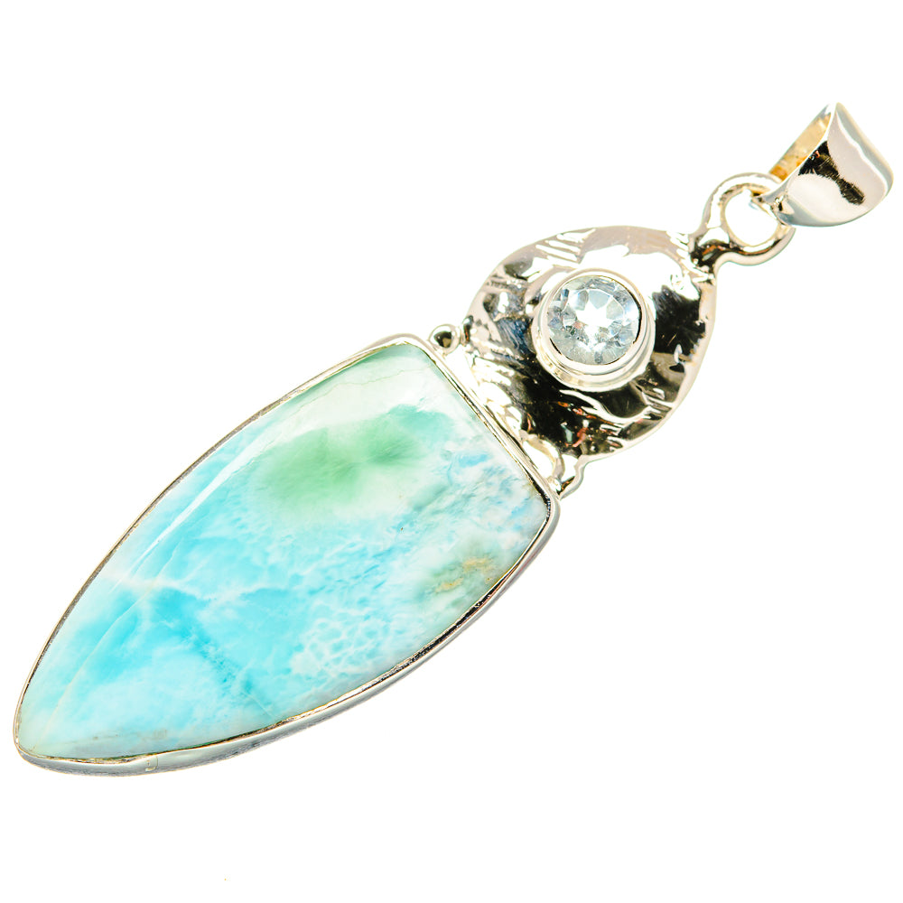 Larimar Pendants handcrafted by Ana Silver Co - PD35054 - Photo 2