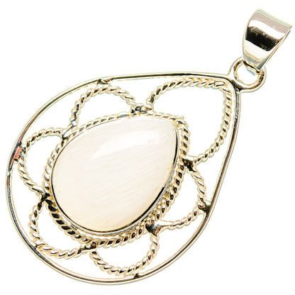 Rainbow Moonstone Pendants handcrafted by Ana Silver Co - PD35060 - Photo 2
