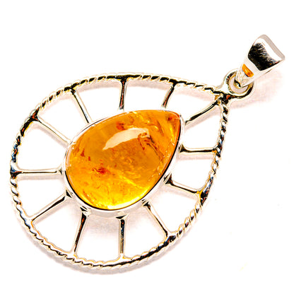 Citrine Pendants handcrafted by Ana Silver Co - PD35070 - Photo 2
