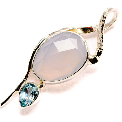 Rainbow Moonstone Pendants handcrafted by Ana Silver Co - PD35079 - Photo 2
