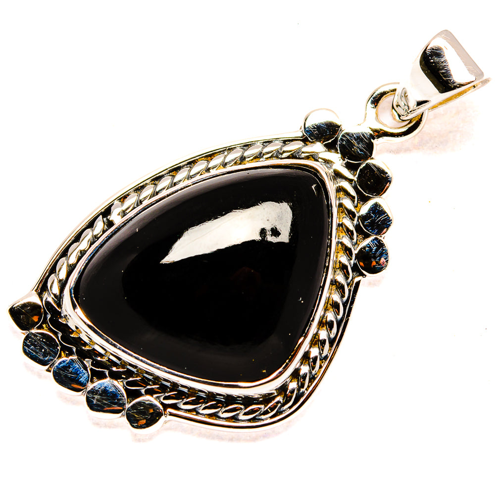 Black Onyx Pendants handcrafted by Ana Silver Co - PD35087 - Photo 2