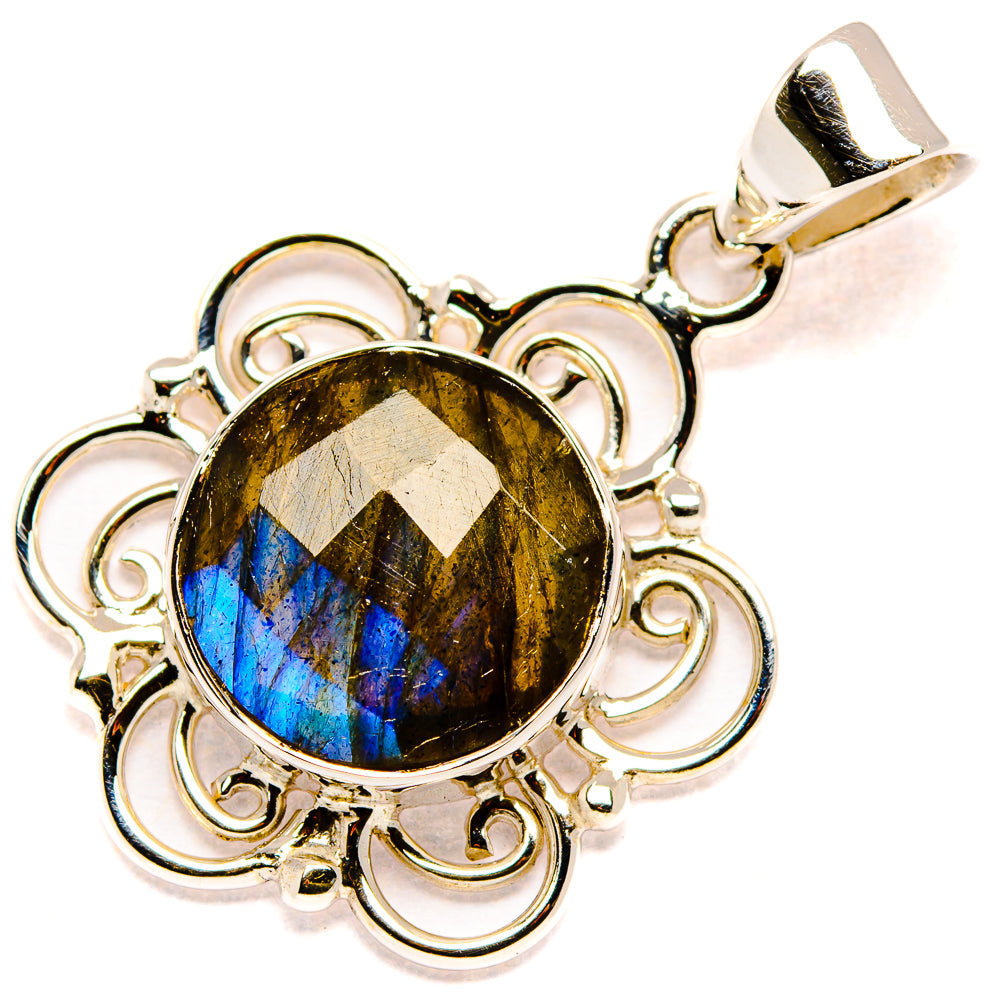 Labradorite Pendants handcrafted by Ana Silver Co - PD35089 - Photo 2