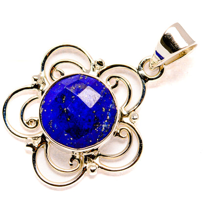 Lapis Lazuli Pendants handcrafted by Ana Silver Co - PD35094 - Photo 2