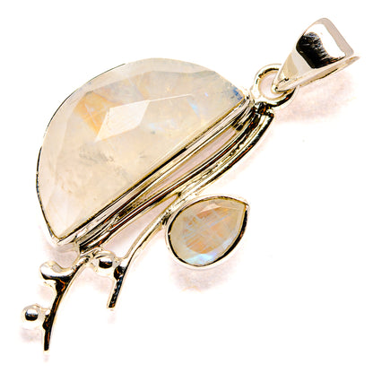 Rainbow Moonstone Pendants handcrafted by Ana Silver Co - PD35100 - Photo 2