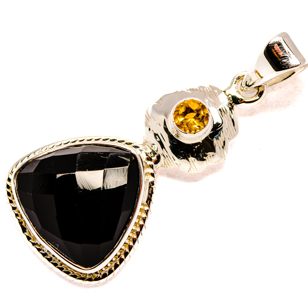 Black Onyx Pendants handcrafted by Ana Silver Co - PD35109 - Photo 2
