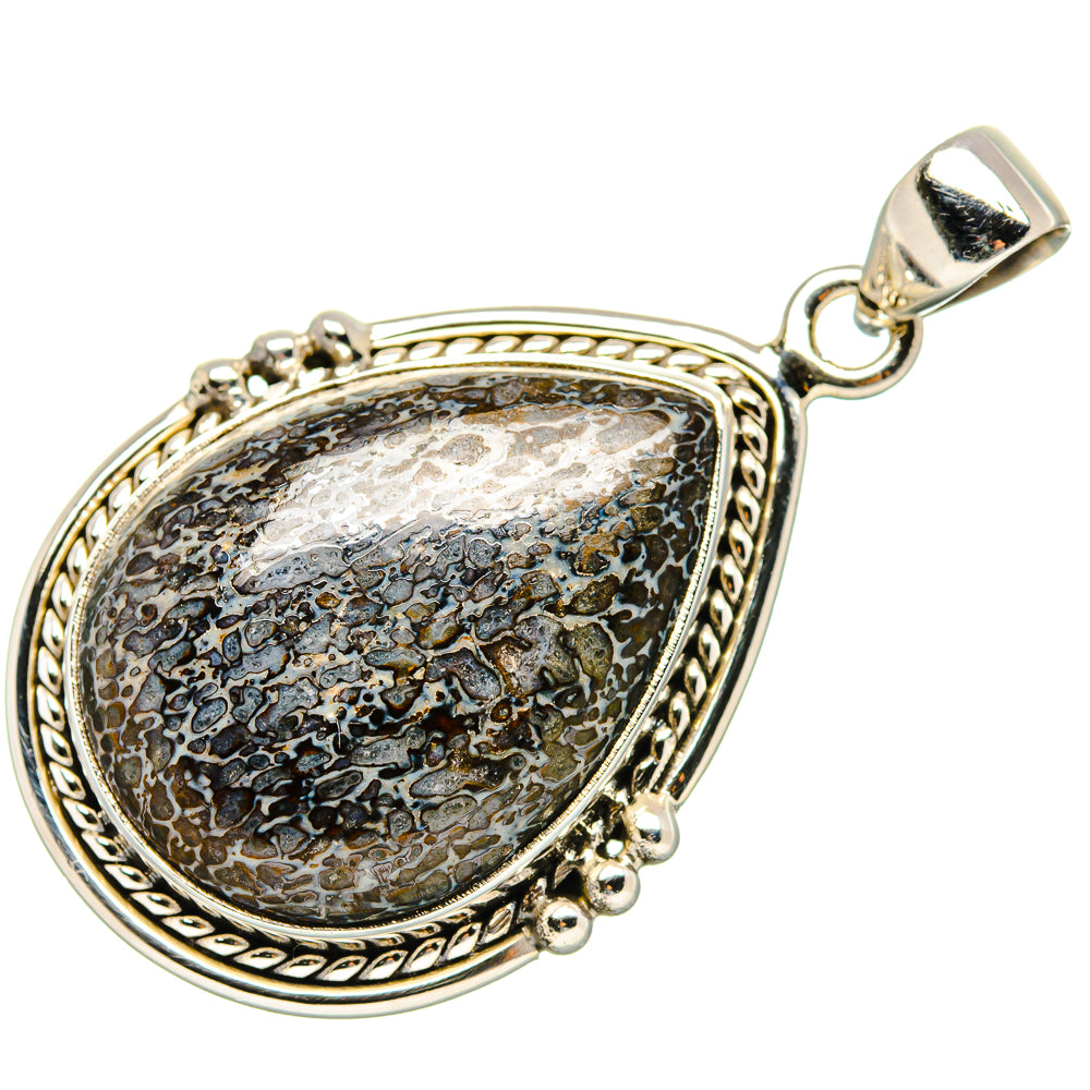 Dinosaur Bone Pendants handcrafted by Ana Silver Co - PD35128 - Photo 2