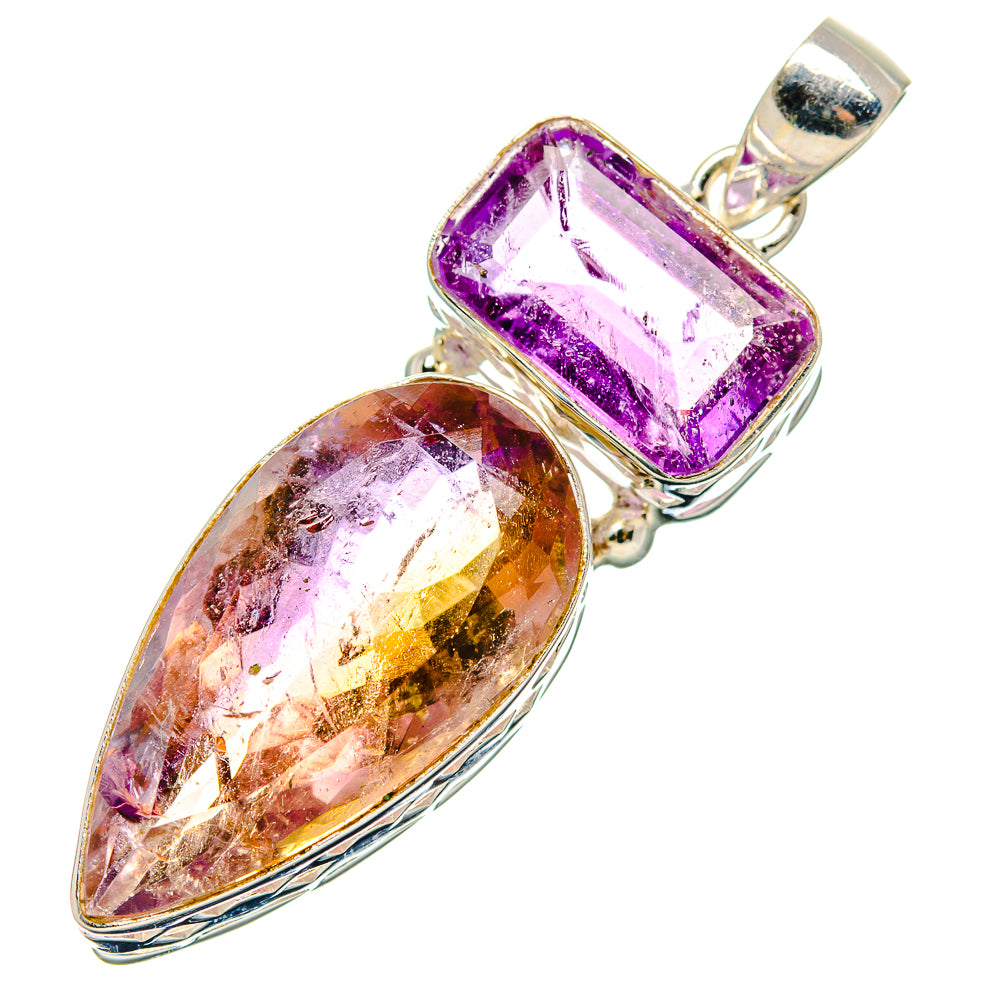 Ametrine Pendants handcrafted by Ana Silver Co - PD35146 - Photo 2