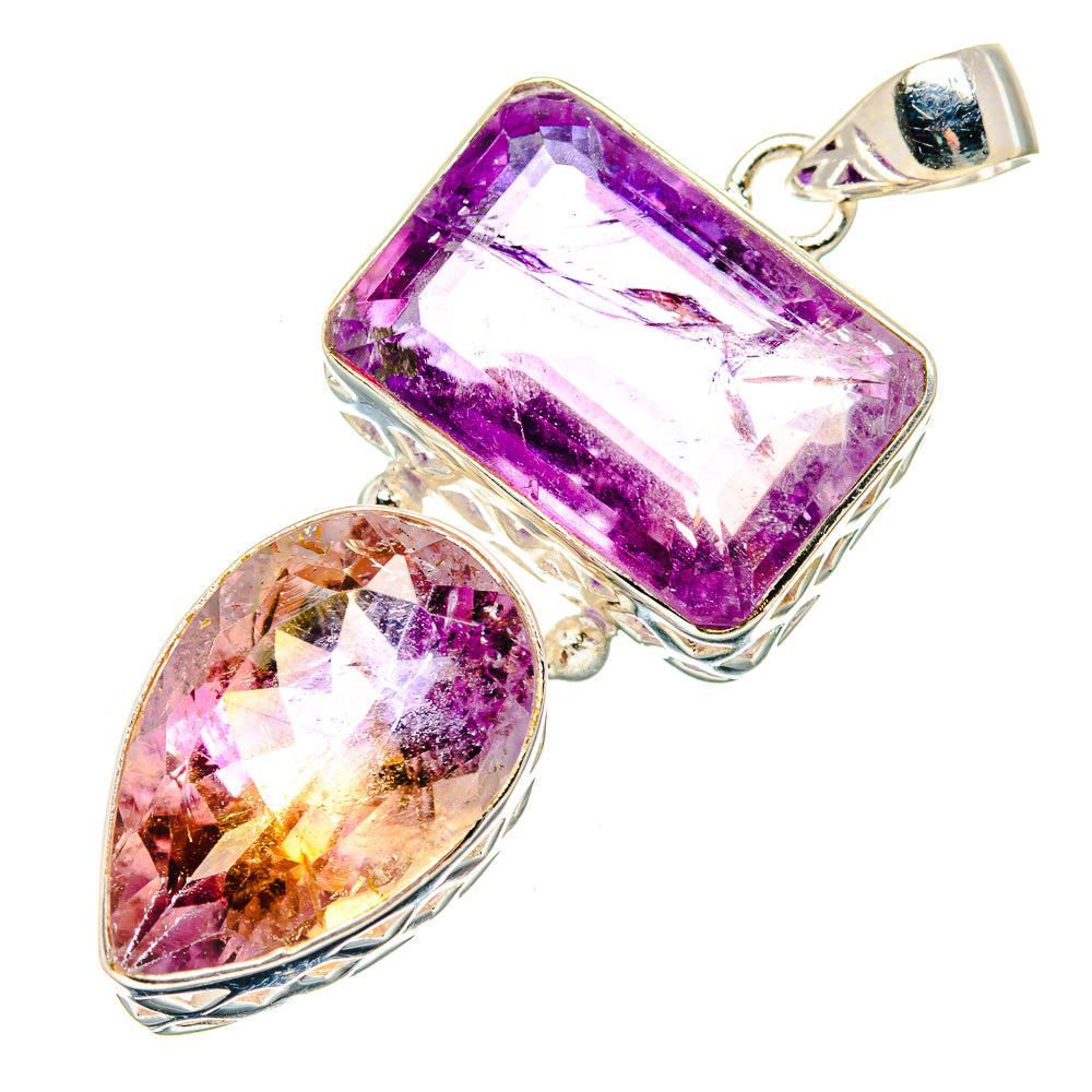 Ametrine Pendants handcrafted by Ana Silver Co - PD35163 - Photo 2