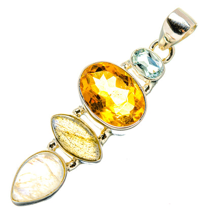 Citrine Pendants handcrafted by Ana Silver Co - PD35168 - Photo 2