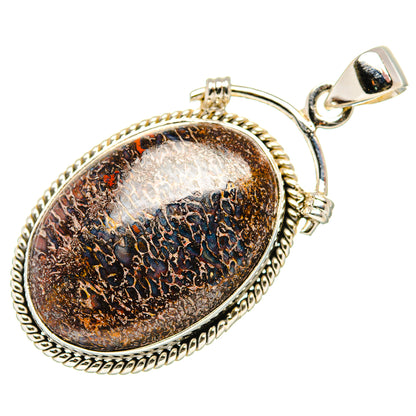Dinosaur Bone Pendants handcrafted by Ana Silver Co - PD35172 - Photo 2